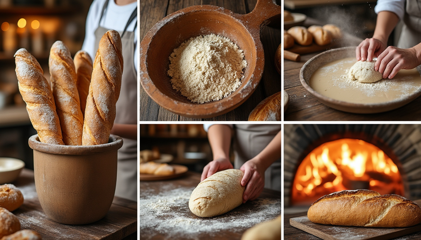 découvrez tout sur la fabrication traditionnelle de la baguette de pain : ingrédients, étapes clés et astuces pour réussir ce classique français chez vous.